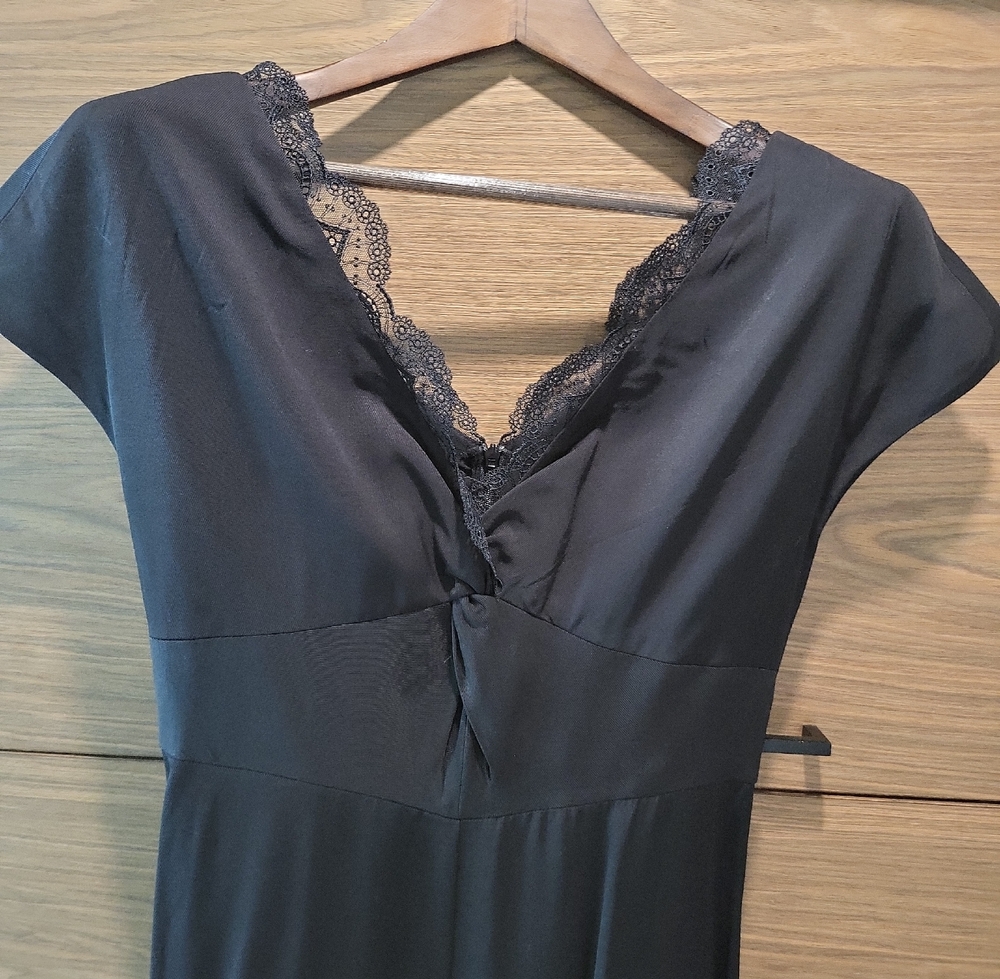 SANDRO Black Jumpsuit Size Xs But Can Be Small